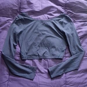 Lululemon Long Sleeve Crop Top